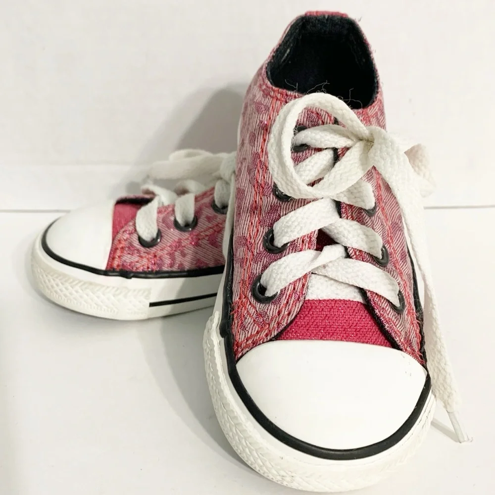 Converse Cheetah Print Chuck Taylor® All Star® Low Top Canvas Sneakers Lace Up